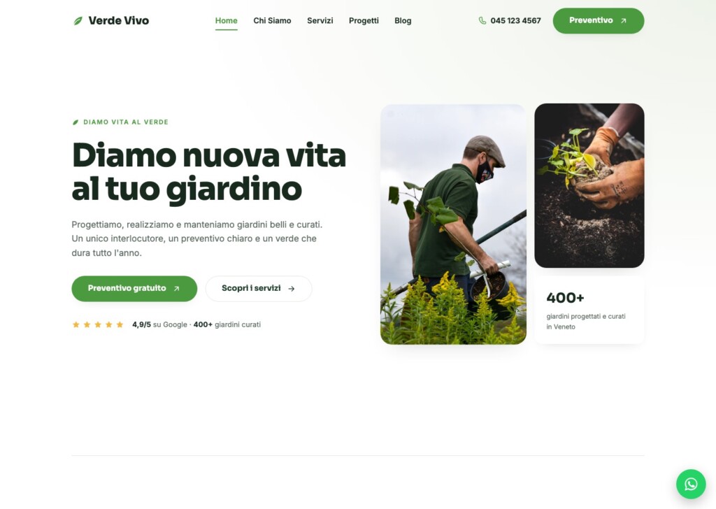 Sito web professionale