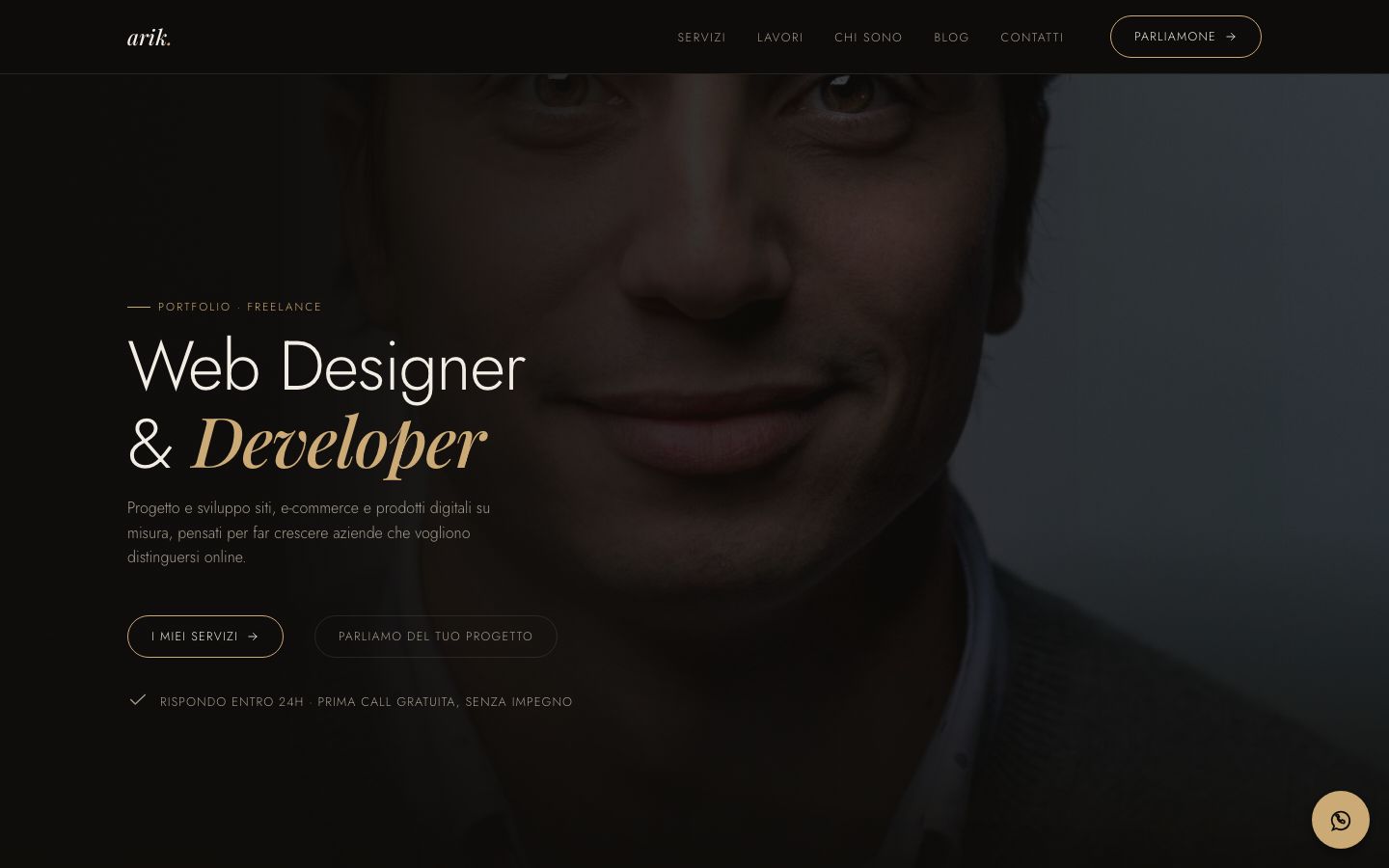 Arik – Developer Portfolio