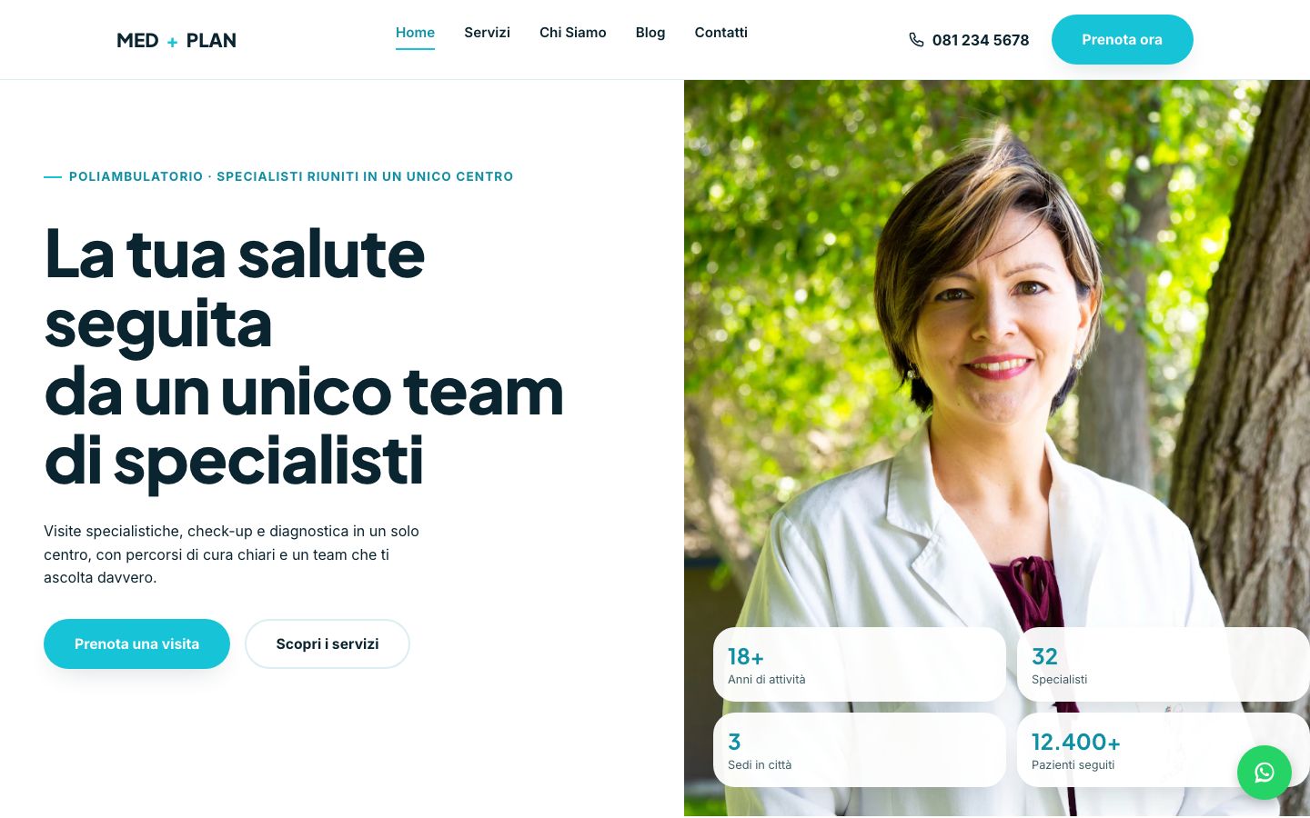MedPlan Poliambulatorio – Professioni Sanitarie