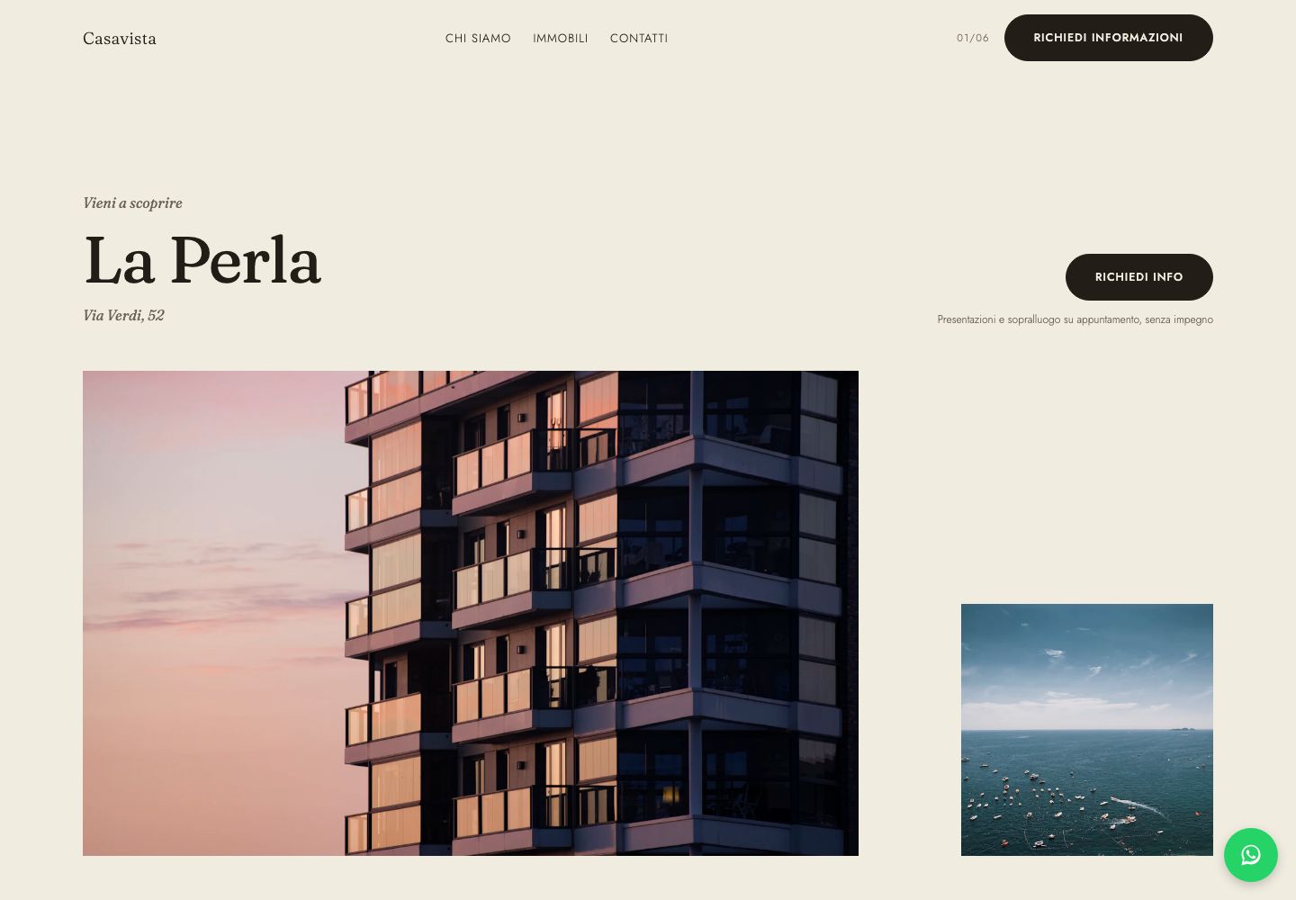 Casavista Immobiliare – La Perla, Via Verdi 52