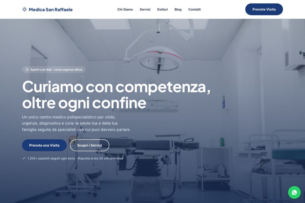 Medica San Raffaele – Professioni Sanitarie