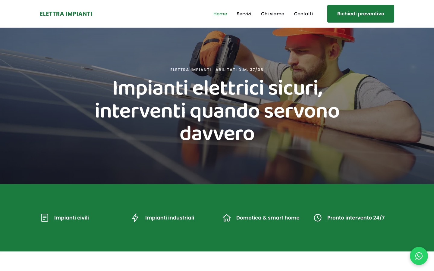 Elettricista a Milano e provincia